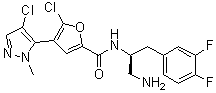 Uprosertib molecular structure (CAS 1047634-65-0)