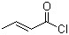 巴豆酰氯分子结构 (CAS 10487-71-5)