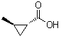 structure of CAS# 10487-86-2, (1R,2R)-2-Methylcyclopropanecarboxylic acid