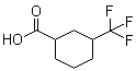3-Trifluoromethylcyclohexanecarboxylic acid molecular structure (CAS 104907-44-0)