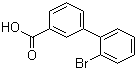 2'-Bromobiphenyl-3-carboxylic acid molecular structure (CAS 1049143-36-3)