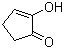 2-羟基-2-环戊烯-1-酮分子结构 (CAS 10493-98-8)