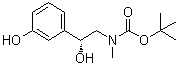 N-[(2R)-2-Hydroxy-2-(3-hydroxyphenyl)ethyl]-N-methylcarbamic acid 1,1-dimethylethyl ester molecular structure (CAS 1049702-99-9)