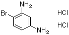 structure of CAS# 1049728-71-3, 4-Bromo-1,3-benzenediamine hydrochloride (1:2)