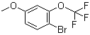 1-溴-4-甲氧基-2-(三氟甲氧基)苯分子结构 (CAS 1049730-84-8)