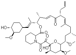 delta23-FK 506 molecular structure (CAS 104987-16-8)