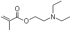 2-(Diethylamino)ethyl methacrylate molecular structure (CAS 105-16-8)