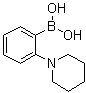 [2-(Piperidin-1-yl)phenyl]boronic acid molecular structure (CAS 1050505-85-5)