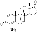 Minamestane molecular structure (CAS 105051-87-4)