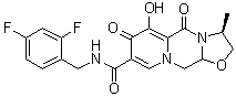 (3S,11aR)-N-[(2,4-Difluorophenyl)methyl]-2,3,5,7,11,11a-hexahydro-6-hydroxy-3-methyl-5,7-dioxo-oxazolo[3,2-a]pyrido[1,2-d]pyrazine-8-carboxamide molecular structure (CAS 1051375-10-0)