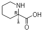 2-Methyl-2-(2R)-piperidinecarboxylic acid molecular structure (CAS 105141-61-5)