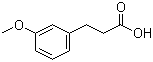 3-(3-Methoxyphenyl)propanoic acid molecular structure (CAS 10516-71-9)