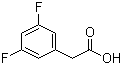 3,5-Difluorophenylacetic acid molecular structure (CAS 105184-38-1)