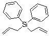 Diallyldiphenylsilane molecular structure (CAS 10519-88-7)