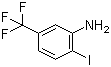 3-Amino-4-iodobenzotrifluoride molecular structure (CAS 105202-02-6)