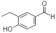 4-Hydroxy-3-ethylbenzaldehyde molecular structure (CAS 105211-79-8)