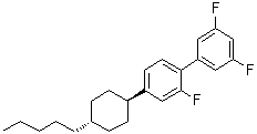 2,3',5'-Trifluoro-4-(trans-4-pentylcyclohexyl)-1,1'-biphenyl molecular structure (CAS 1052242-06-4)