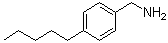 4-Pentylbenzenemethanamine molecular structure (CAS 105254-44-2)