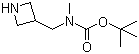 N-(3-Azetidinylmethyl)-N-methylcarbamic acid tert-butyl ester molecular structure (CAS 1053655-53-0)