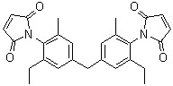 1Bis(3-methyl-5-ethyl-4-maleimidophenyl)methane molecular structure (CAS 105391-33-1)