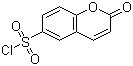 Coumarin-6-sulfonyl chloride molecular structure (CAS 10543-42-7)