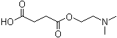 Mono[2-(dimethylamino)ethyl] succinate molecular structure (CAS 10549-59-4)