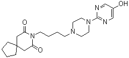 5-Hydroxybuspirone molecular structure (CAS 105496-33-1)