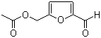structure of CAS# 10551-58-3, 5-Acetoxymethyl-2-furaldehyde;5-(Acetoxymethyl)-2-furancarboxaldehyde; 5-(Acetoxymethyl)furfural; 5-Formyll-2-furfuryl acetate; 5-Formyl-2-furylmethyl acetate; 5-Formylfurfuryl acetate