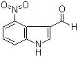4-Nitroindole-3-carboxaldehyde molecular structure (CAS 10553-11-4)