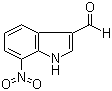 7-Nitroindole-3-carboxyaldehyde molecular structure (CAS 10553-14-7)
