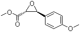 结构式 CAS# 105560-93-8, (2R,3S)-3-(4-甲氧基苯基)环氧乙烷-2-甲酸甲酯