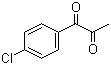 1-(4-氯苯基)-1,2-丙二酮分子结构 (CAS 10557-21-8)