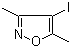 3,5-二甲基-4-碘基异恶唑分子结构 (CAS 10557-85-4)