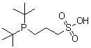 3-[Bis(1,1-dimethylethyl)phosphino]-1-propanesulfonic acid molecular structure (CAS 1055888-89-5)