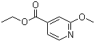 Ethyl 2-methoxyisonicotinate molecular structure (CAS 105596-61-0)