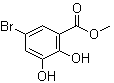 5-Bromo-2,3-dihydroxybenzoic acid methyl ester molecular structure (CAS 105603-49-4)