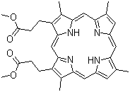 Pyroporphyrin dimethyl ester molecular structure (CAS 10589-94-3)