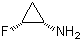 cis-2-Fluorocyclopropaneamine molecular structure (CAS 105919-28-6)