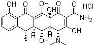 盐酸多西环素分子结构 (CAS 10592-13-9)