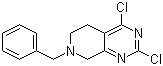 structure of CAS# 1059735-34-0, 7-Benzyl-2,4-dichloro-5,6,7,8-tetrahydropyrido[3,4-d]pyrimidine