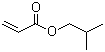 Isobutyl acrylate molecular structure (CAS 106-63-8)