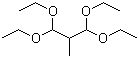 1,1,3,3-Tetraethoxy-2-methylpropane molecular structure (CAS 10602-37-6)