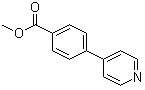 Methyl 4-(pyridin-4-yl)benzoate molecular structure (CAS 106047-17-0)