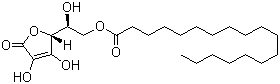 structure of CAS# 10605-09-1, L-Ascorbic acid 6-stearate;L-Ascorbic acid 6-octadecanoate; Ascorbyl 6-stearate; 6-O-Stearylascorbic acid