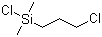 3-Chloropropyldimethylchlorosilane molecular structure (CAS 10605-40-0)