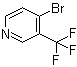 4-Bromo-3-(trifluoromethyl)pyridine molecular structure (CAS 1060801-89-9)