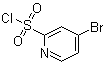 4-Bromo-2-pyridinesulfonyl chloride molecular structure (CAS 1060808-87-8)
