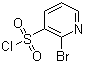 结构式 CAS# 1060811-59-7, 2-溴-3-吡啶磺酰氯