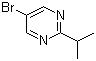 5-溴-2-异丙基嘧啶分子结构 (CAS 1060813-04-8)