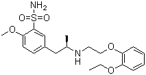 Tamsulosin molecular structure (CAS 106133-20-4)